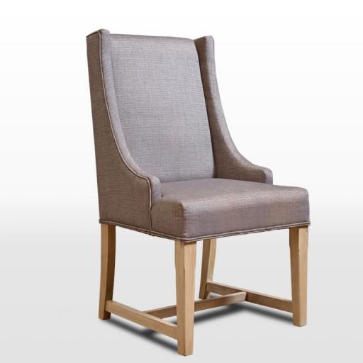 3063 Upholstered Dining Chair - Old Charm Furniture - Wood Bros