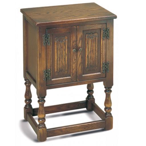 1582 Pedestal Cabinet - Old Charm Furniture - Wood Bros