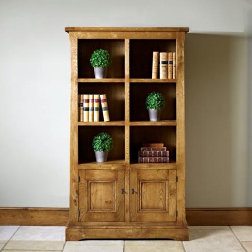 Chatsworth Bookcase with doors CT2882 - Old Charm Furniture