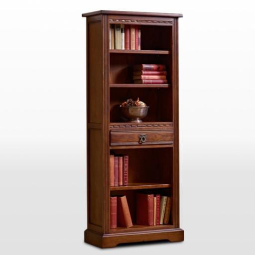 2794 Narrow Bookcase Old Charm Furniture -Wood Bros