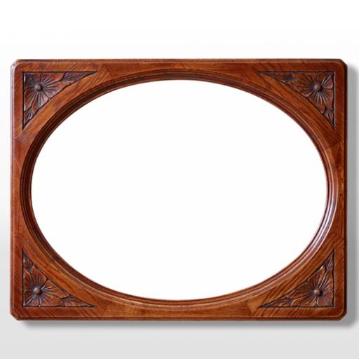 2990 Oval Wall Mirror - Old Charm Furniture - Wood Bros