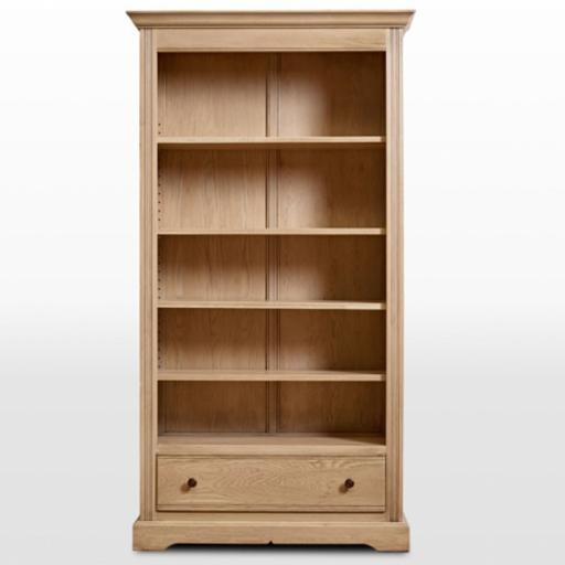 2995 Bookcase with Drawer - Old Charm Furniture - Wood Bros