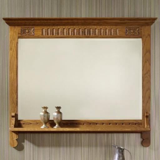 2372 Wall Mirror - Old Charm Furniture - Wood Bros