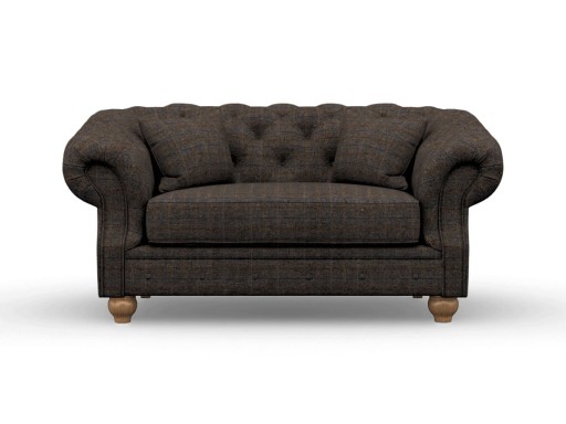 Deepdale Love Seat Herringbone Charcoal_Wood Bros.jpg