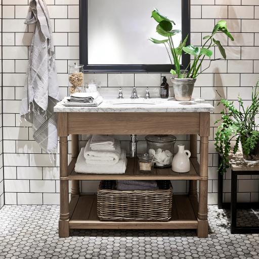 Edinburgh Undermount Open 1000 Washstand - Neptune Furniture