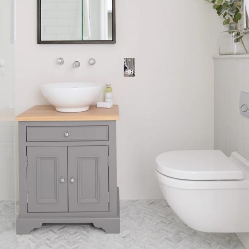 Chichester 640 Countertop Double Door Washstand - Neptune Furniture