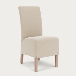 Long Island Dining Chair in Linara Natural.png