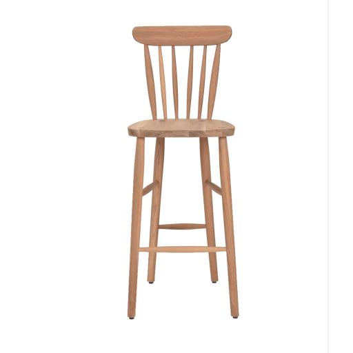 Wardley Bar Stool, Natural Oak - Neptune Furniture