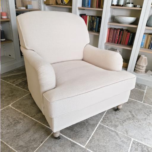 Neptune Olivia Chair in Pale Oat ex-display - Neptune Sale - Furniture Clearance