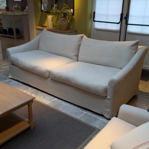 Neptune Long Island Grand Sofa in Pale Oat ex-display - Neptune Sale - Furniture Clearance