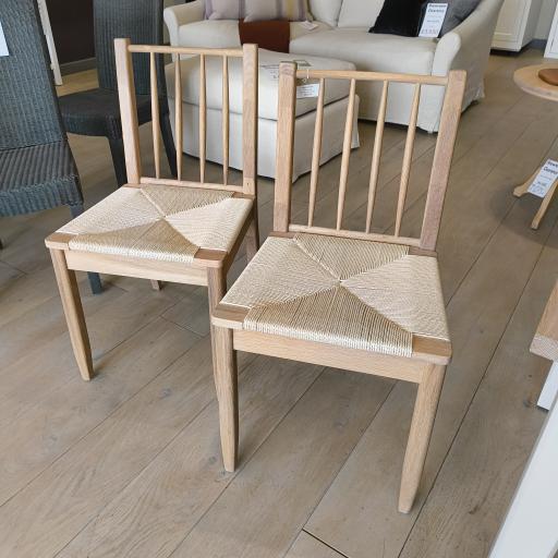 Neptune Wycombe Pair of Dining Chairs  - Neptune Sale - Ex-Display Clearance